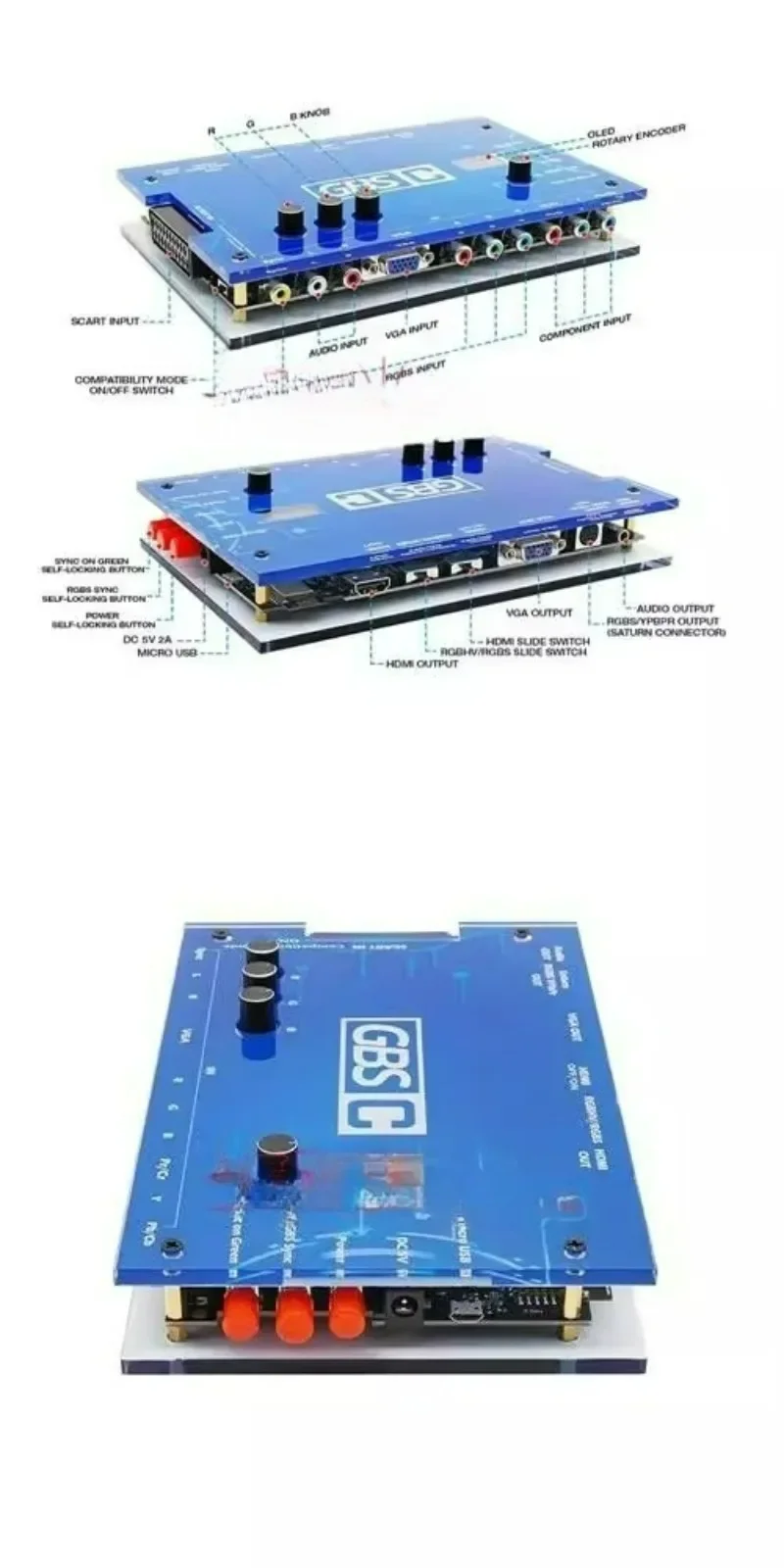 Suitable for GBS Converter Con - Scart To Hdmi recension och pris