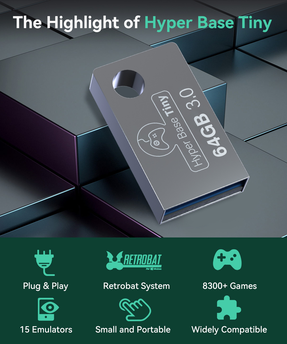 JMachen 64GB Portable USB 3.0  - Retro Gaming N64 recension och pris