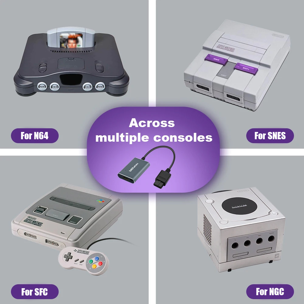 Bitfunx 720P Svideo / AV To HD - Retro Gaming N64 recension och pris