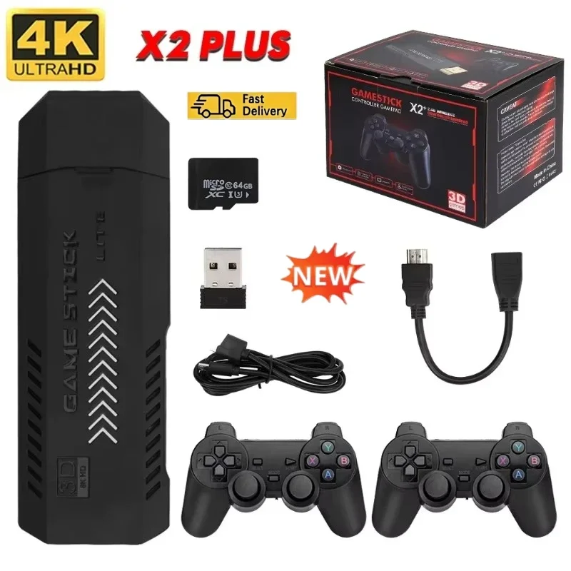 New X2Plus GD10 Pro 4K Game St - Retro Gaming N64 recension och pris