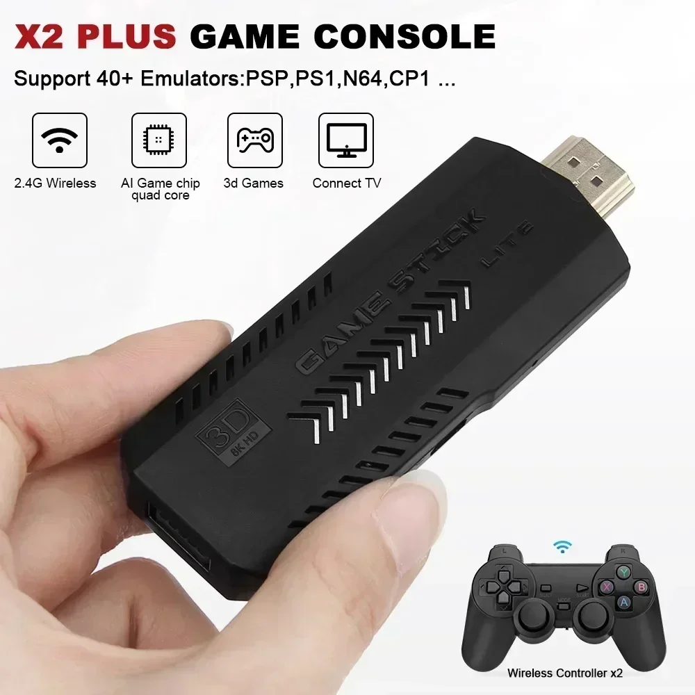 New X2Plus GD10 Pro 4K Game St - Retro Gaming N64 recension och pris