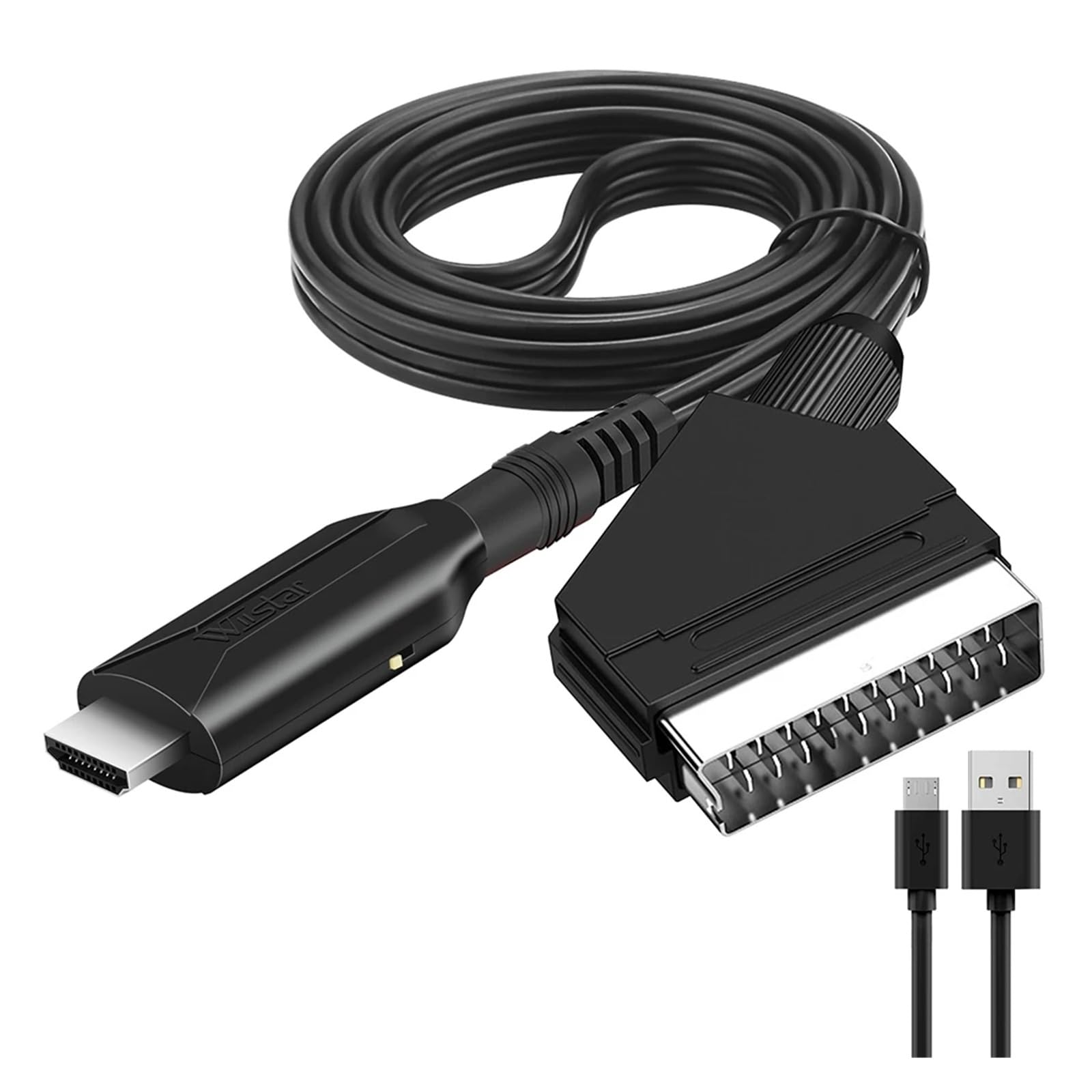 SCART to HDMI Converter Cable  - Scart To Hdmi recension och pris