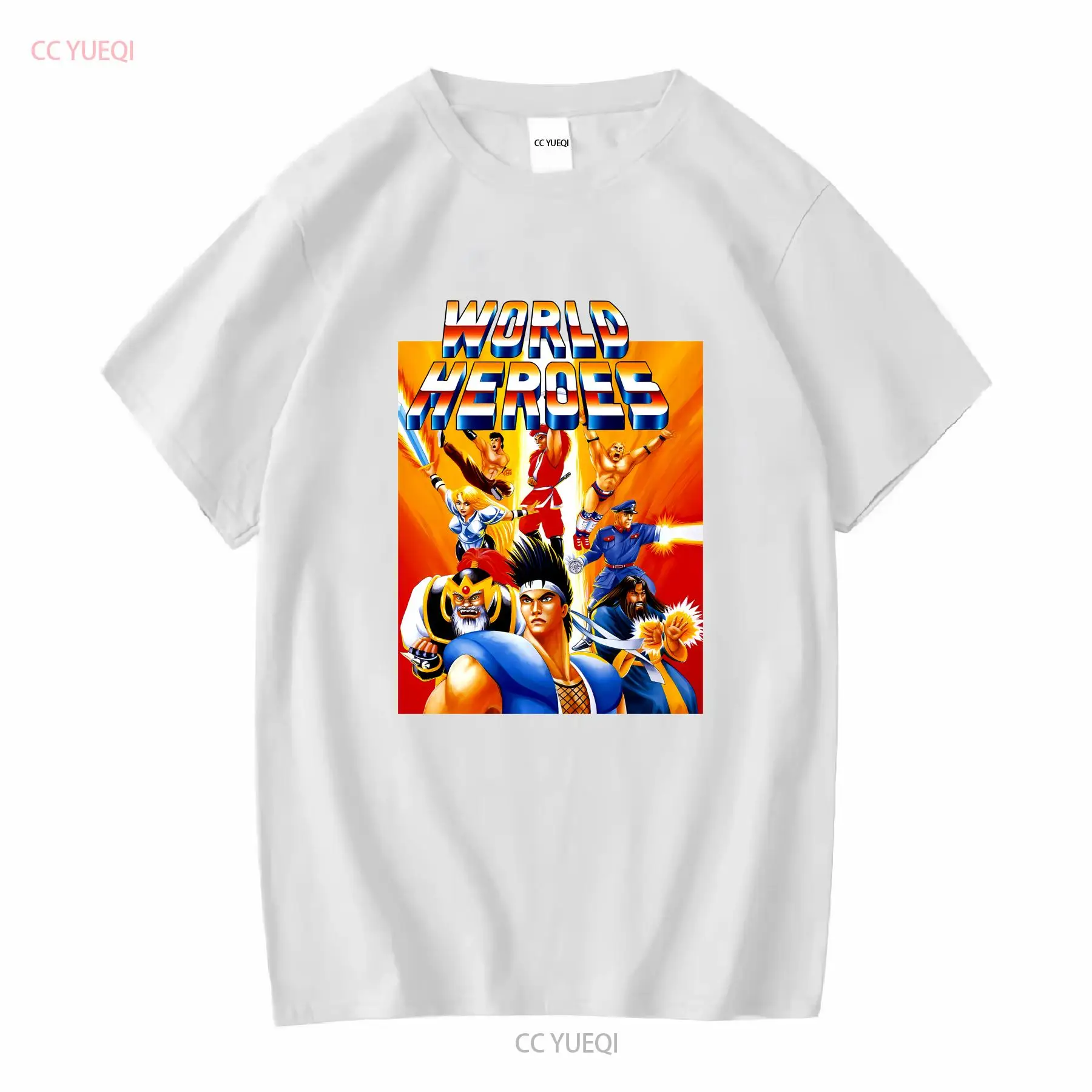 World Heroes Classic NEO GEO V - Retro Gaming T Shirt recension och pris