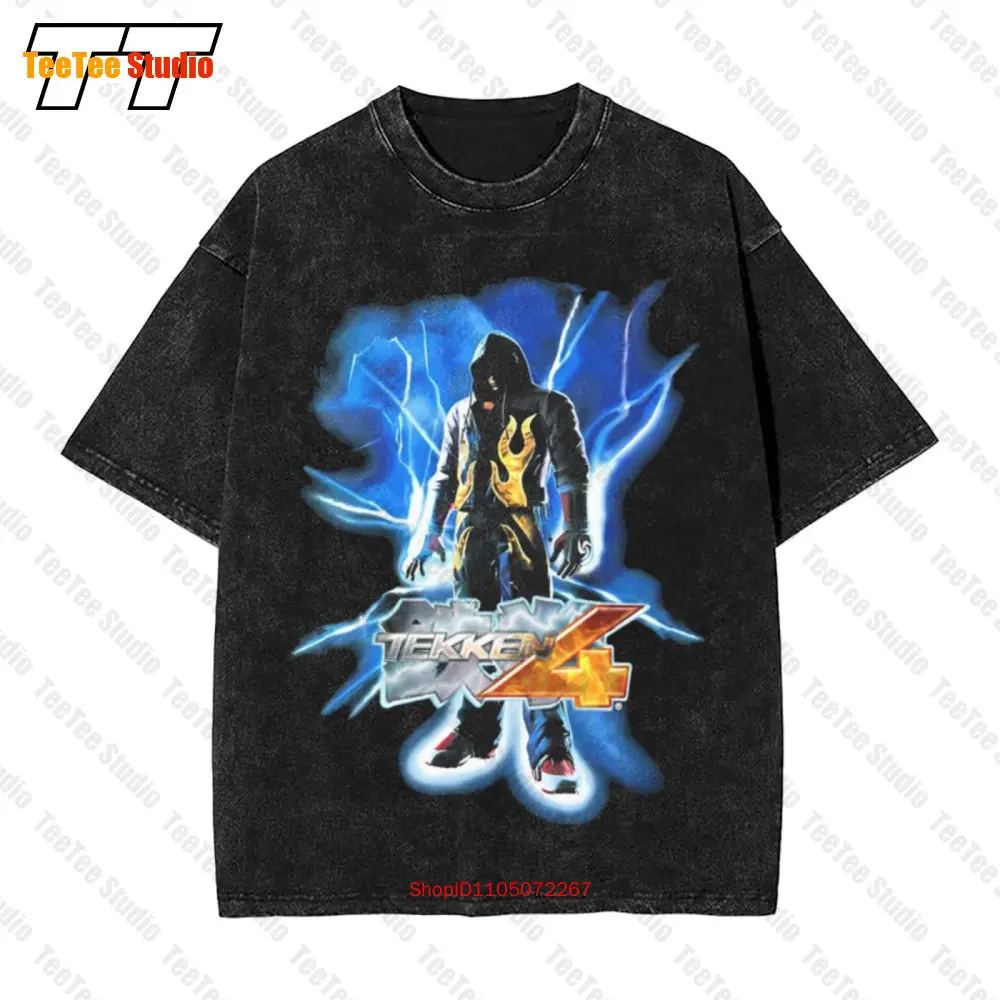 Vintage Tekken 4 Namco Promo A - Retro Gaming T Shirt recension och pris